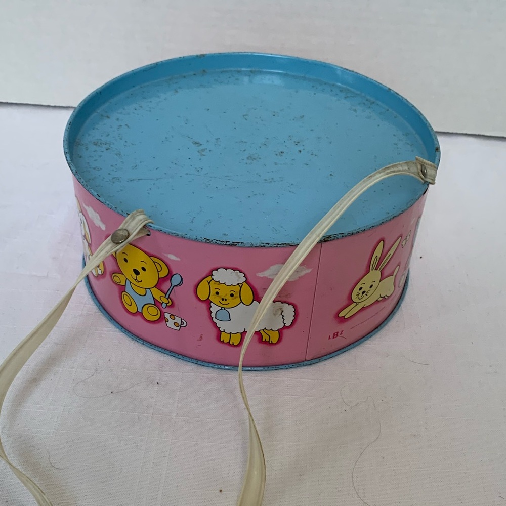 LBZ LORENZ BOLZ ZIRNDORF | Vintage Children’s Metal Drum